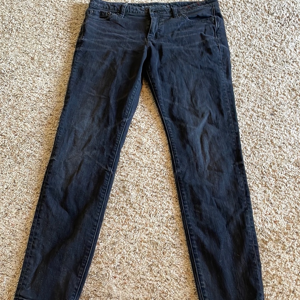 Black banana republic jeans